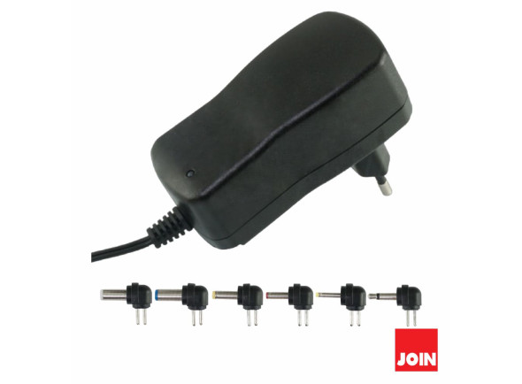 Join Alimentador Compacto Universal 9-24V 1A 24W Join Alimentador Compacto Universal 9-24V 1A 24W